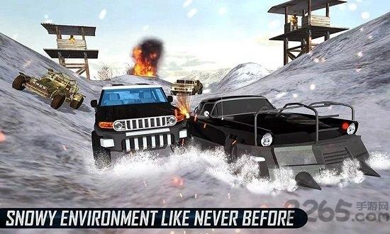 愤怒的死亡雪车无限金币内购版下载,愤怒的死亡雪车,驾驶游戏,竞速游戏
